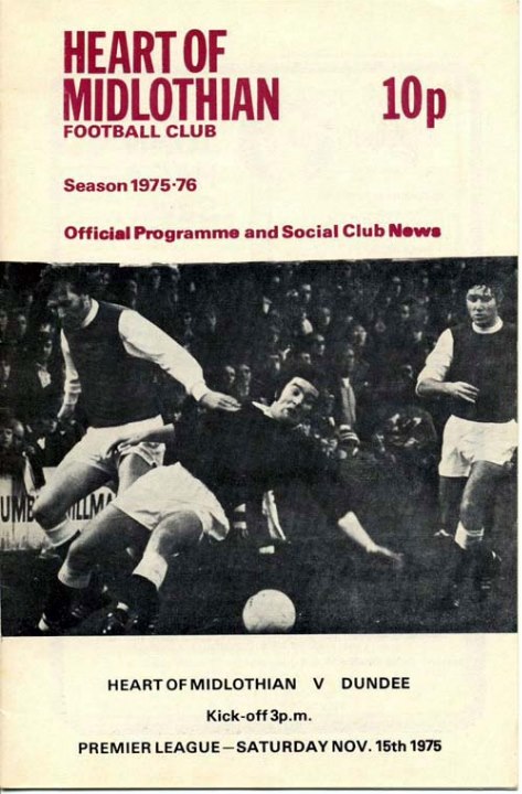 1975111502 Dundee 1-1 Tynecastle