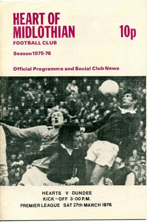 1976032701 Dundee 3-0 Tynecastle