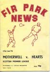 1976013101 Motherwell 0-2 Fir Park