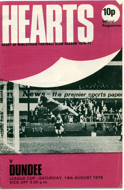 1976081401 Dundee 2-0 Tynecastle