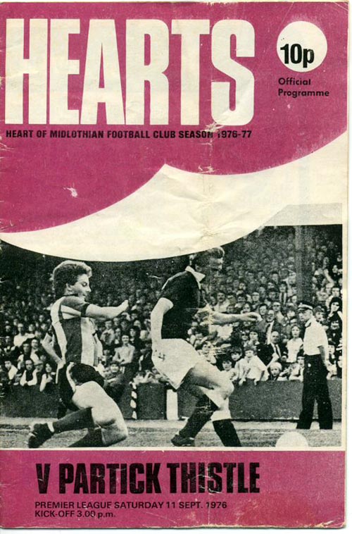 1976091101 Partick Thistle 0-0 Tynecastle