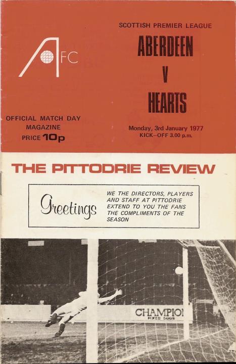 1977010301 Aberdeen 1-4 Pittodrie