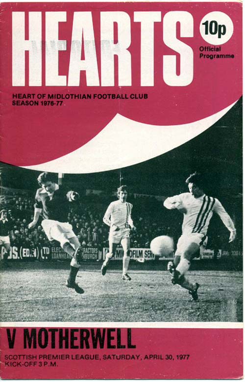 1977043001 Motherwell 3-2 Tynecastle