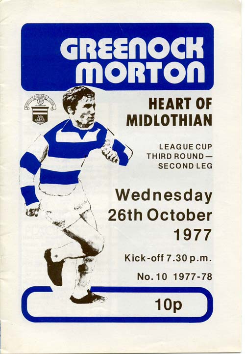 1977102601 Morton 0-2 Cappielow Park