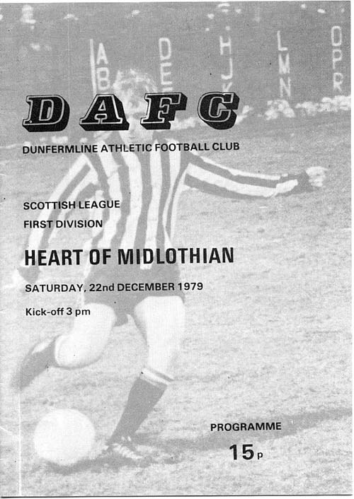 1979122201 Dunfermline Athletic East End Park Postponed