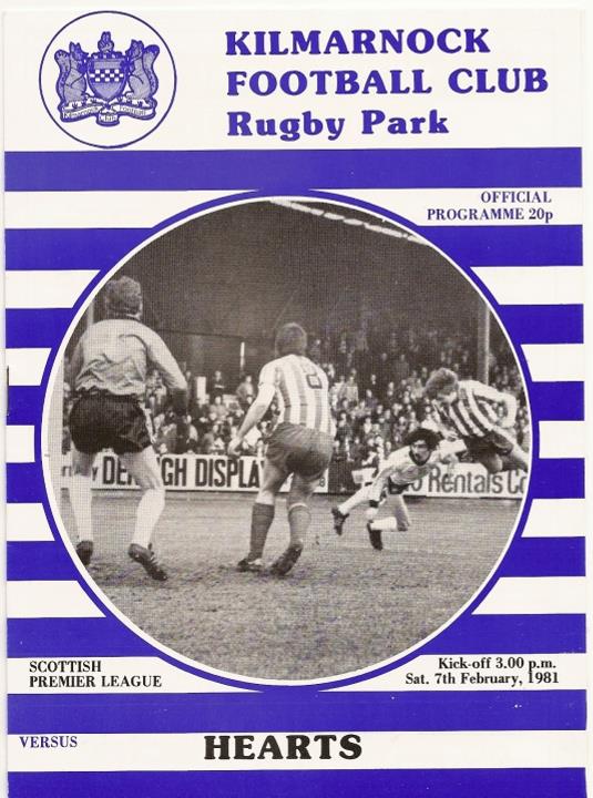 1981020701 Kilmarnock Rugby Park Postponed