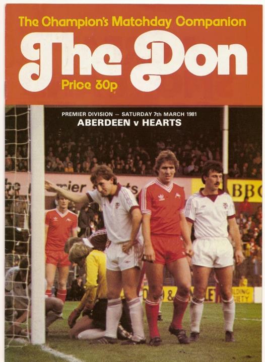 1981030701 Aberdeen 1-4 Pittodrie