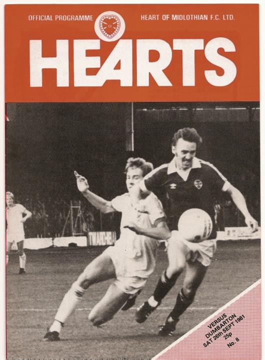 1981092601 Dumbarton 2-1 Tynecastle