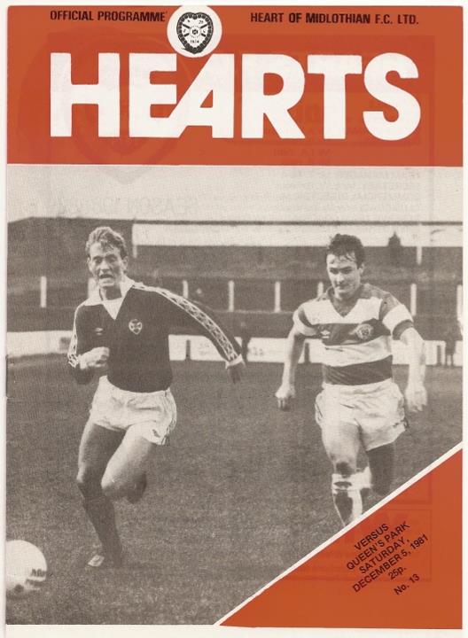 1981120501 Queens Park 1-1 Tynecastle