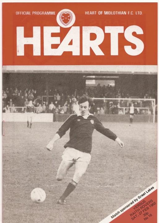 1982022701 Raith Rovers 4-0 Tynecastle