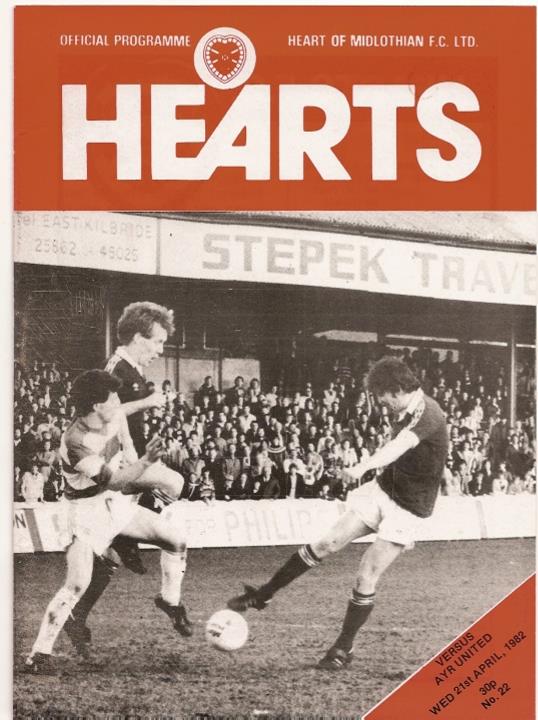 1982042101 Ayr United 2-1 Tynecastle