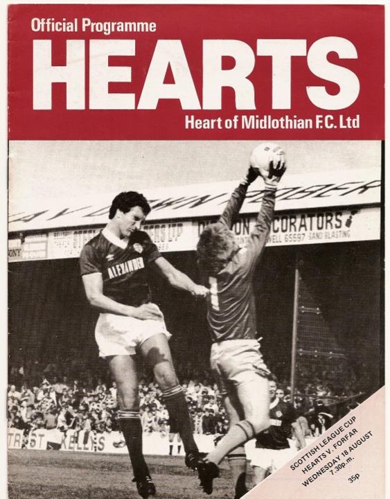 1982081801 Forfar Athletic 2-1 Tynecastle