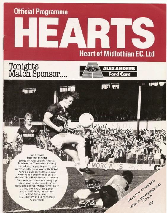 1982092201 St Mirren 2-1 Tynecastle