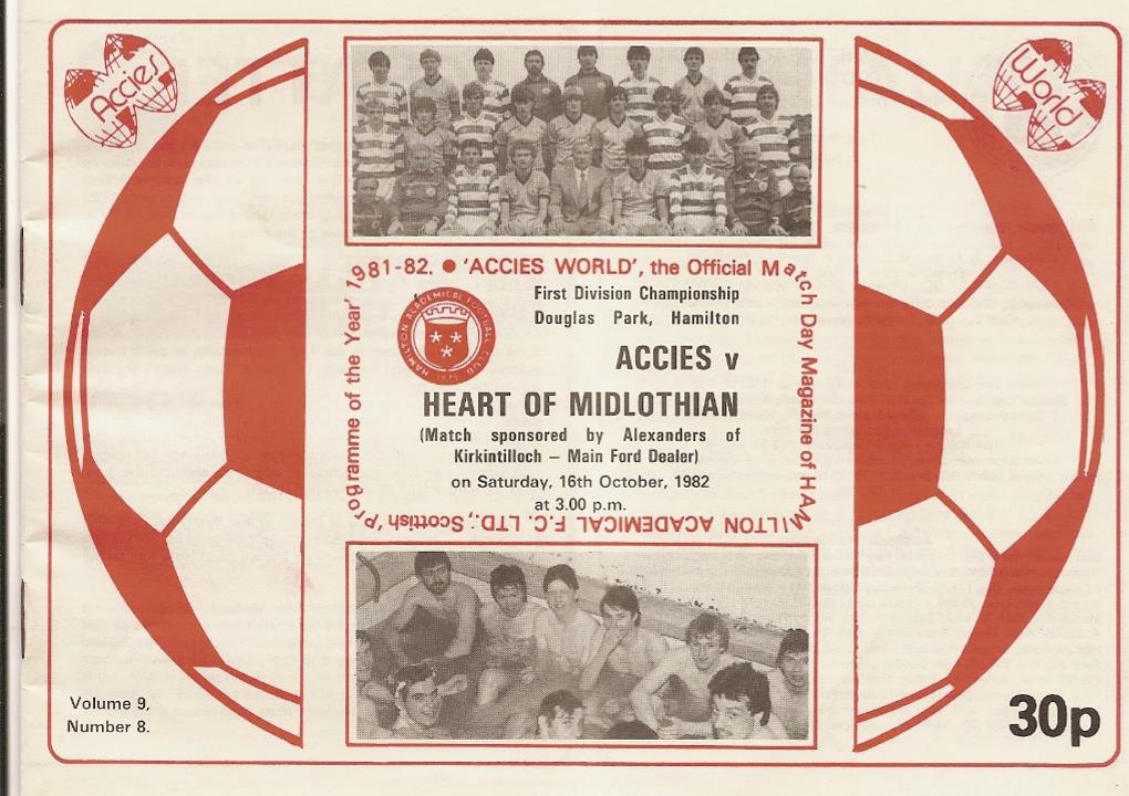 1982101601 Hamilton Accies 3-1 Douglas Park