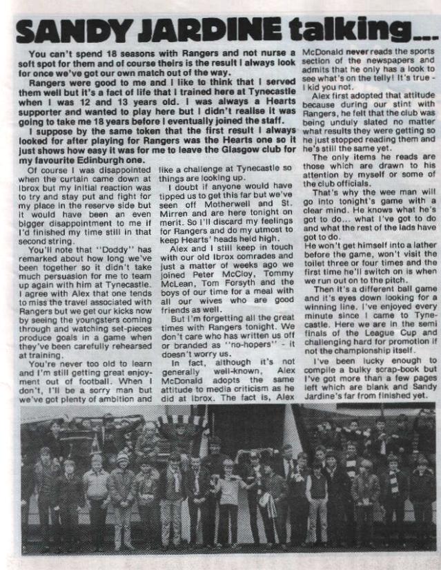 1982111012 Rangers 1-2 Tynecastle