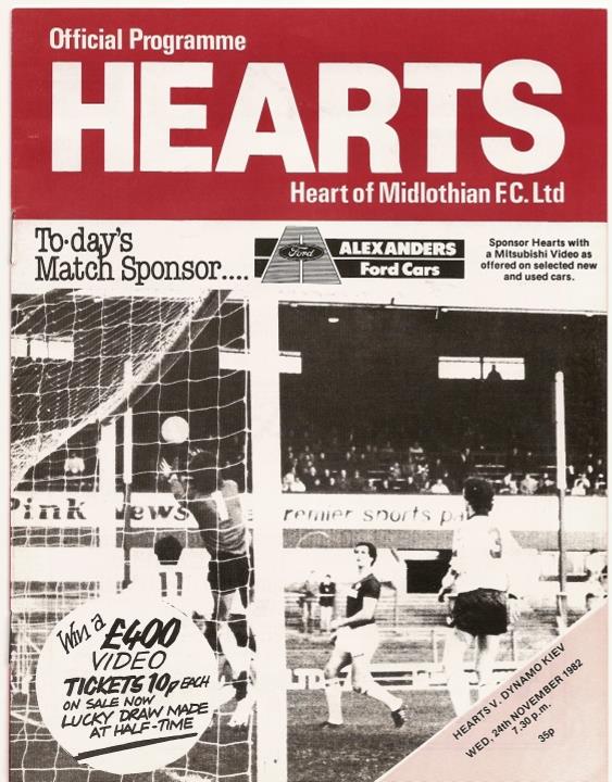 1982112401 Dynamo Kiev 0-2 Tynecastle