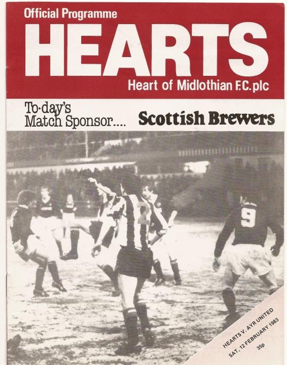 1983021201 Ayr United 5-1 Tynecastle