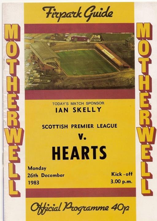 1983122401 Motherwell 1-1 Fir Park