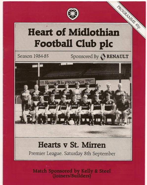 1984090801 St Mirren 1-2 Tynecastle