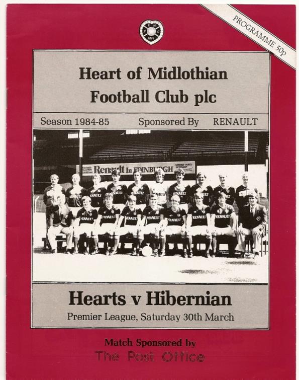 1985040201 Hibernian 2-2 Tynecastle