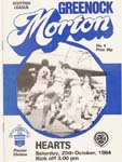 1984102001 Morton 3-2 Cappielow Park