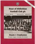 1985010501 Dumbarton 5-1 Tynecastle