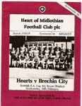 1985022001 Brechin City 1-0 Tynecastle