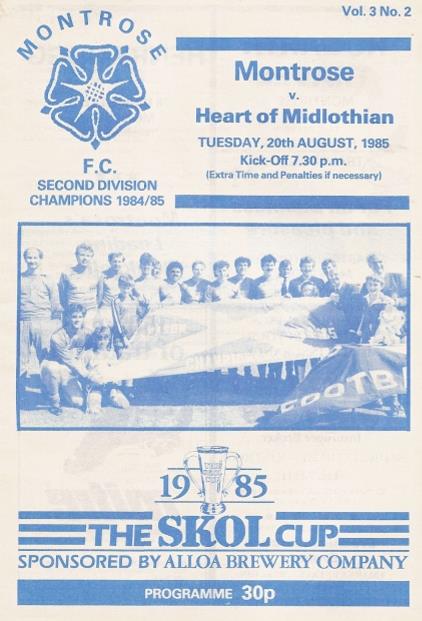 1985082001 Montrose 3-1 Links Park