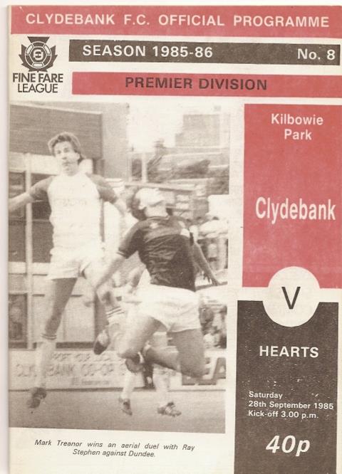 1985092801 Clydebank-2 0-1 A