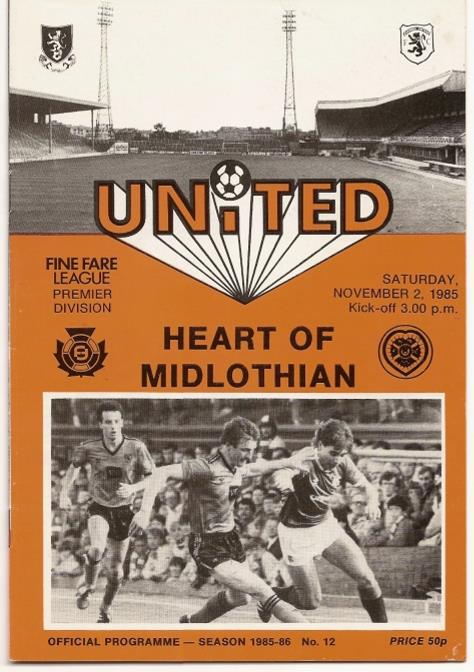 1985110201 Dundee United 1-1 Tannadice Park