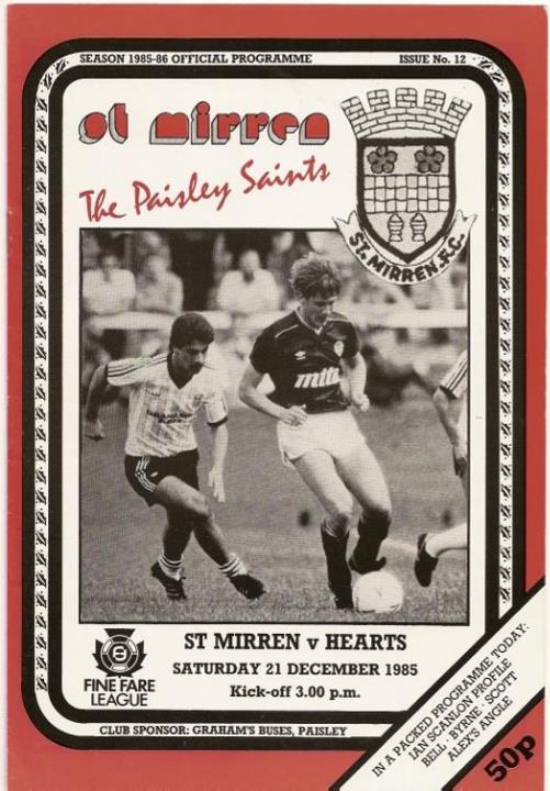 1985122101 St Mirren 1-0 Love Street