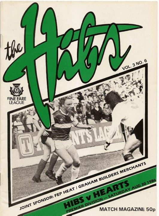 1986083001 Hibernian 3-1 Easter Road