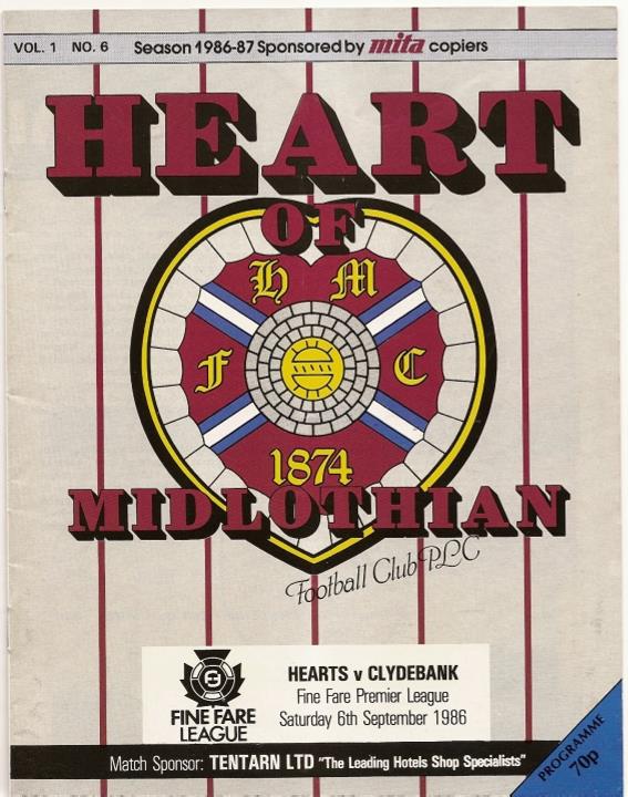 1986090601 Clydebank-2 2-1 Tynecastle