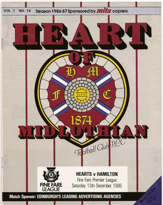 1986121301 Hamilton Accies 7-0 Tynecastle