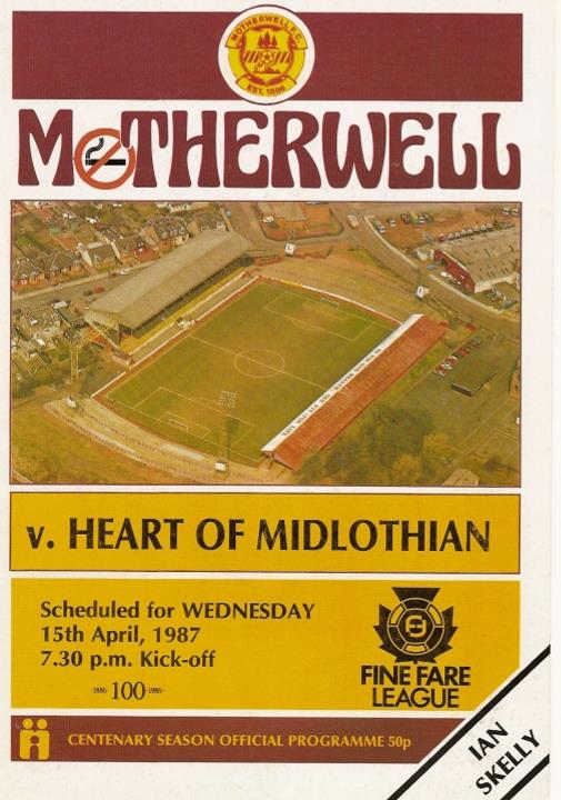 1987041501 Motherwell 1-0 Fir Park
