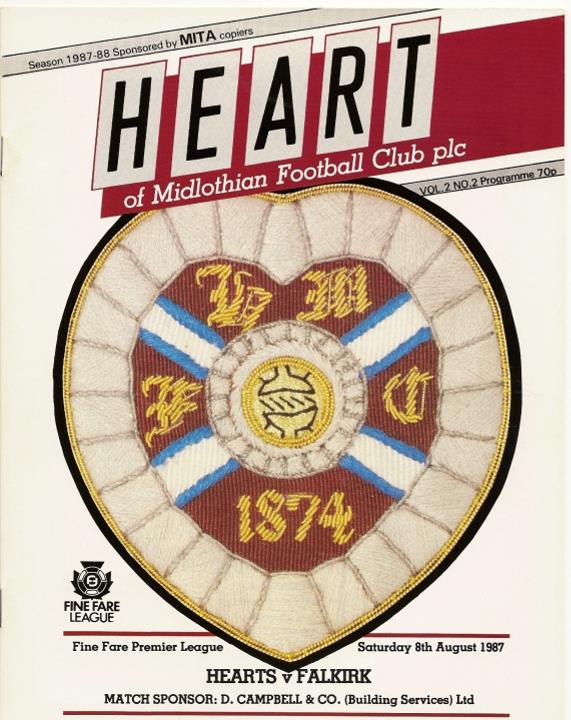 1987080801 Falkirk 4-2 Tynecastle