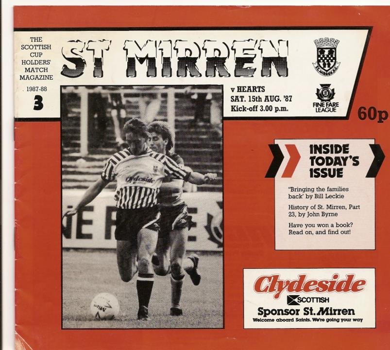 1987081501 St Mirren 1-1 Love Street