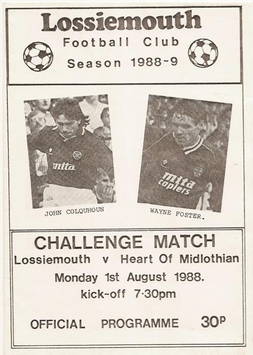 1988080101 Lossiemouth 4-0 A