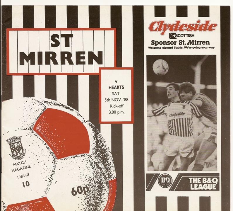 1988110501 St Mirren 1-1 Love Street