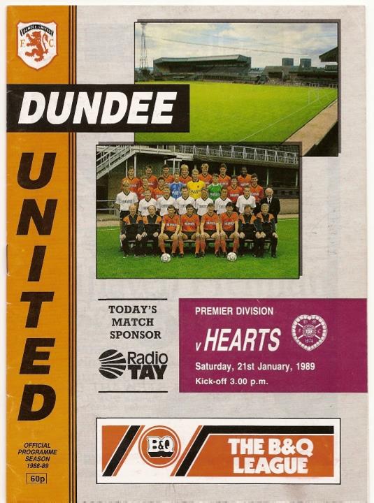 1989012101 Dundee United 0-0 Tannadice Park