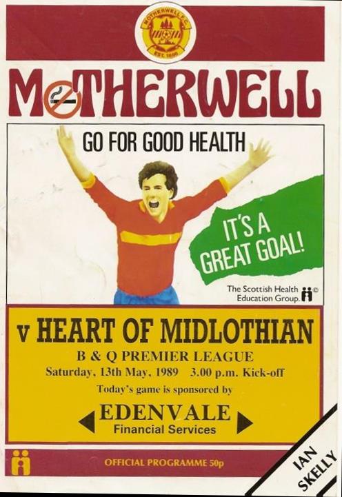 1989051301 Motherwell 1-1 Fir Park