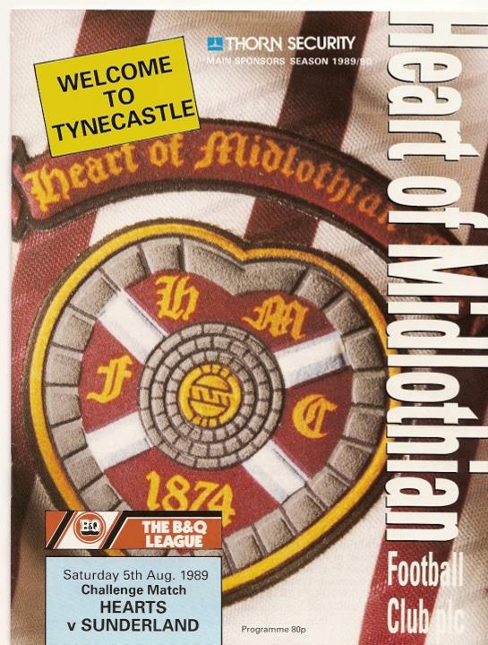 1989080501 Sunderland 1-0 Tynecastle