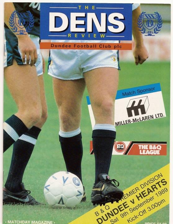 1989090901 Dundee 2-2 Dens Park