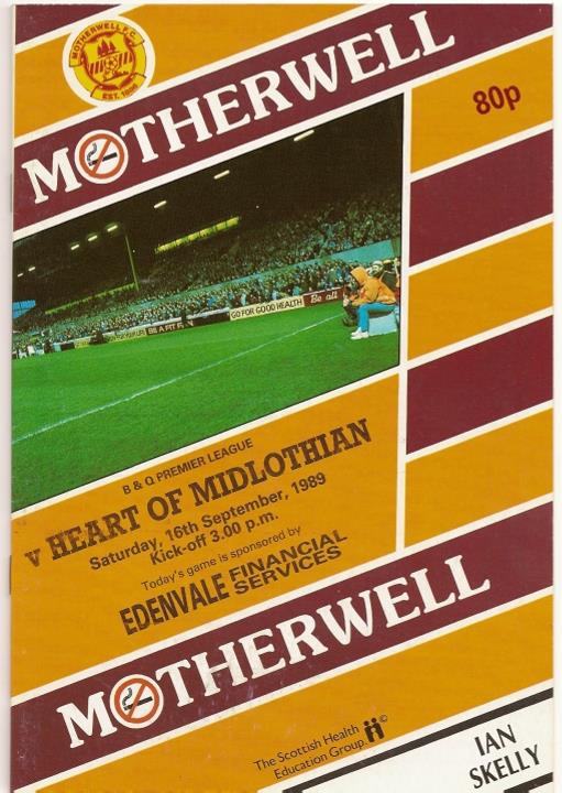 1989091601 Motherwell 3-1 Fir Park