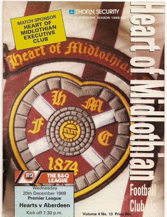 1989122001 Aberdeen 1-1 Tynecastle