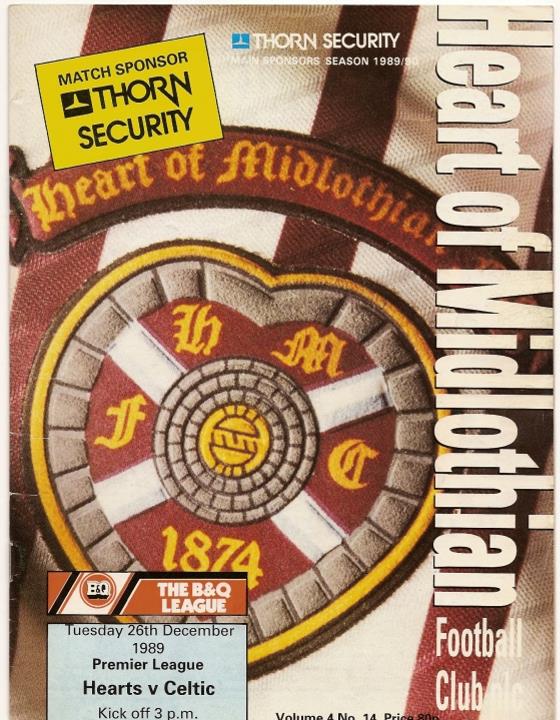 1989122601 Celtic 0-0 Tynecastle