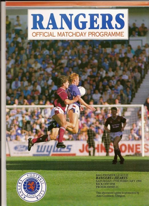 1990021701 Rangers 0-0 Ibrox