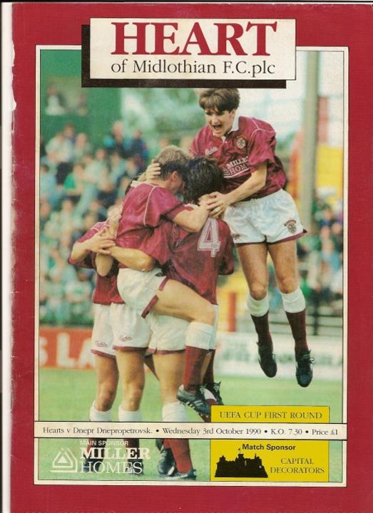 1990100301 Dniepr 3-1 Tynecastle