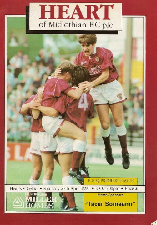 1991042701 Celtic 0-1 Tynecastle