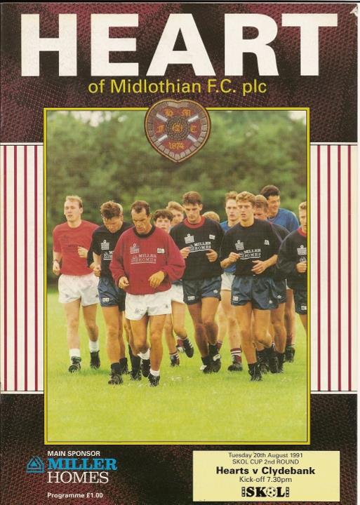 1991082001 Clydebank-2 3-0 Tynecastle